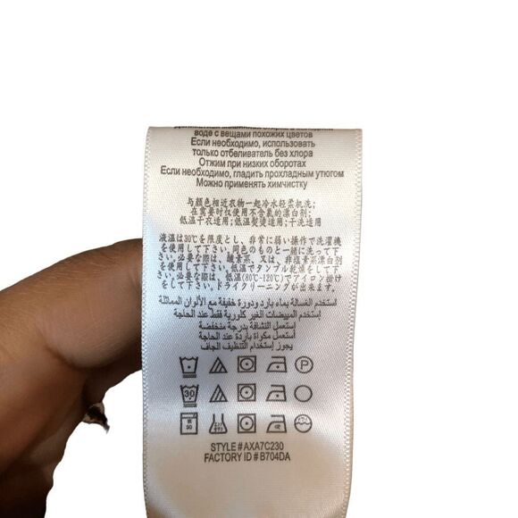 BCBG MaxAzria Womens Peter Jacket S Mixed Media Aztec Moto Asymmetrical - Picture 3 of 13